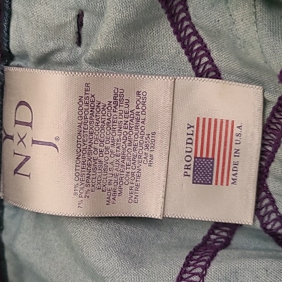 NYDJ Dark Indigo Straight Leg Jeans EUC - Picture 4 of 16